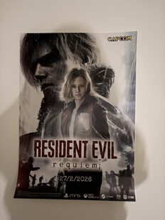 ns2生化危机9 仁王3 三国无双起源 海报正品周边宣传全新有海报筒