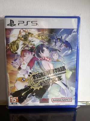 顺丰陆运 港版原封索尼PS5 数码宝贝物语 时空异客 中文 标准版