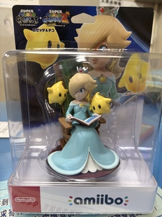 现货原装正品马里奥银河系列马力欧和奇可罗塞塔 奇可amiibo手办