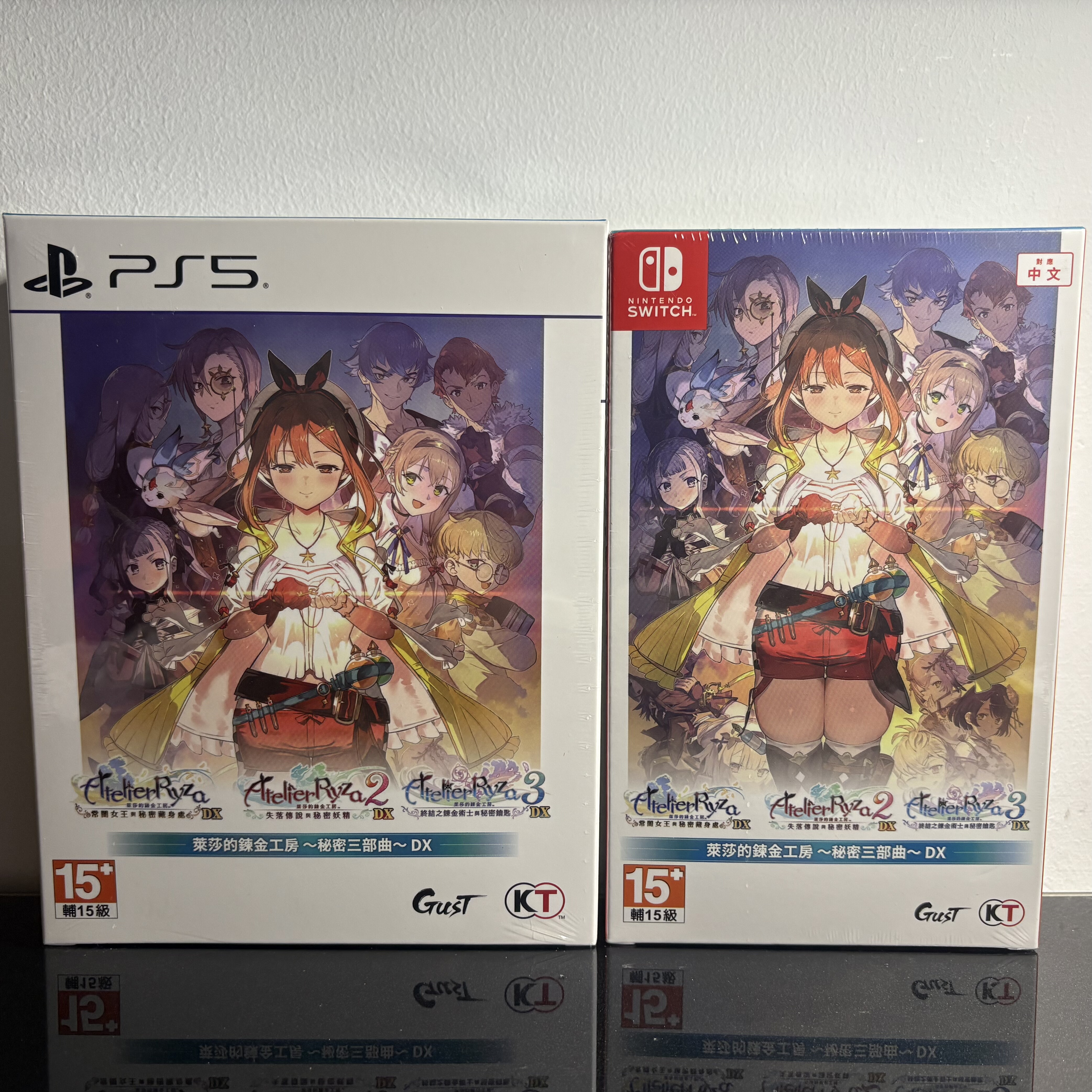 现货 港版原封 PS5/Ns 莱莎的炼金工坊 秘密三部曲 DX 合集 中文