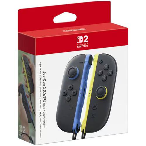 蓝黄色 新配色任天堂Switch2 喷射战士 突击队限定手柄原装JoyCon