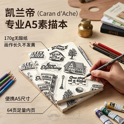 CARAND’ACHE瑞士凯兰帝素描本