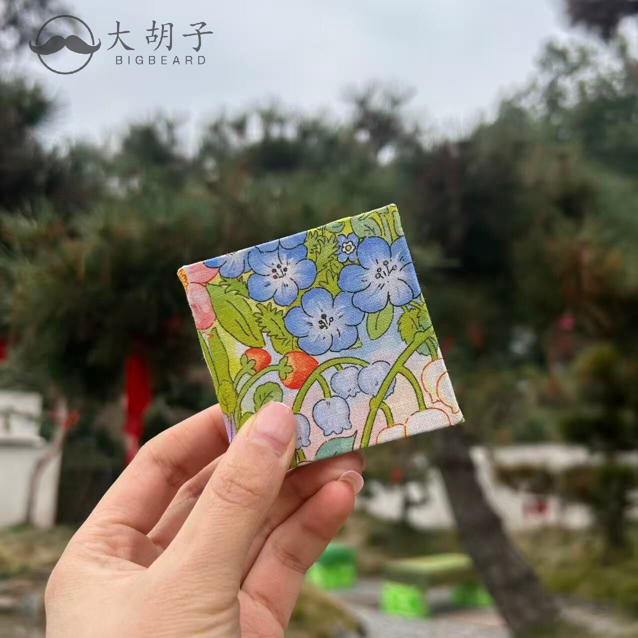 迷你手工水彩本便携旅行手账宝虹