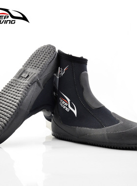 KEEP DIVING潜水靴5MM潜水鞋高弹帮硫化涉水鞋溯溪渔猎保暖防滑鞋