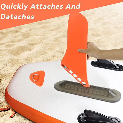 二代自动异形SUP桨板平衡舵可拆卸立式浆板分水舵冲浪板大尾鳍