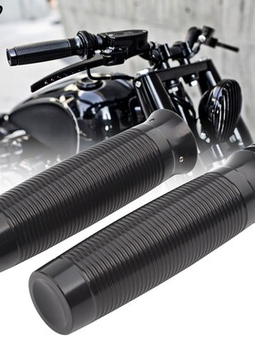 适用于哈雷25MM手把套 改装软尾X48把手护套 复古XL883手把胶