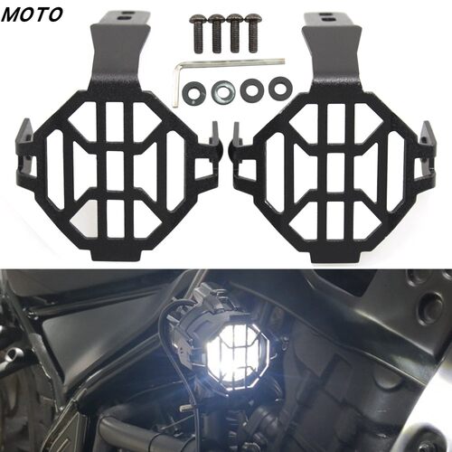适用宝马R1200GS R1250GS雾灯保护罩 F800GS F850GS F750GS 灯罩