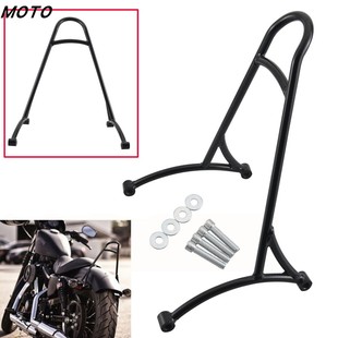 适合于哈雷XL883 1200 X48新款Burly改装后靠背后弓背专用后靠背