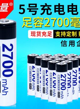 倍量Doublepow深圳5号充电电池镍氢电动工具麦克风1.2V五号可充电