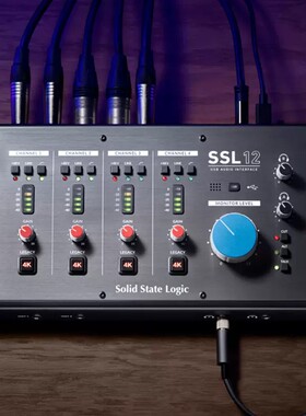 SSL12专业录音棚外置电脑声卡