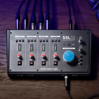 SSL12专业录音棚外置电脑声卡