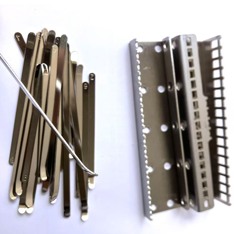 34音双排拇指琴琴键卡林巴手工 手指琴初学者乐器配件 弹片音符