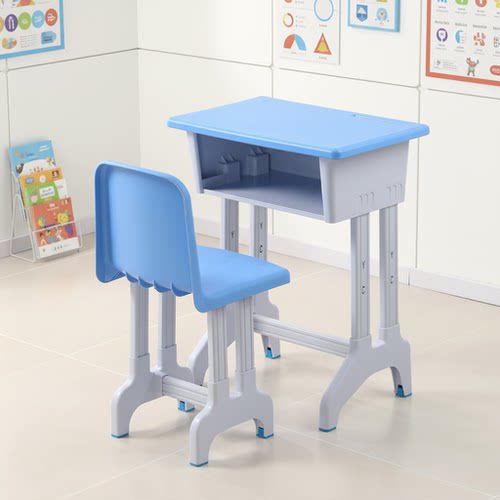 金汐学校家具简约课桌椅组合