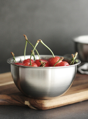 出口304碗儿童加厚碗宝宝吃饭碗幼儿防碎碗调料小碗零食碗蒸蛋碗