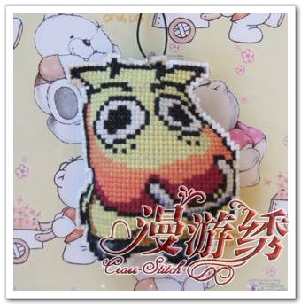 [6件包邮]漫游绣*十字绣*魔兽WOW*我叫MT鼻环MT*非成品