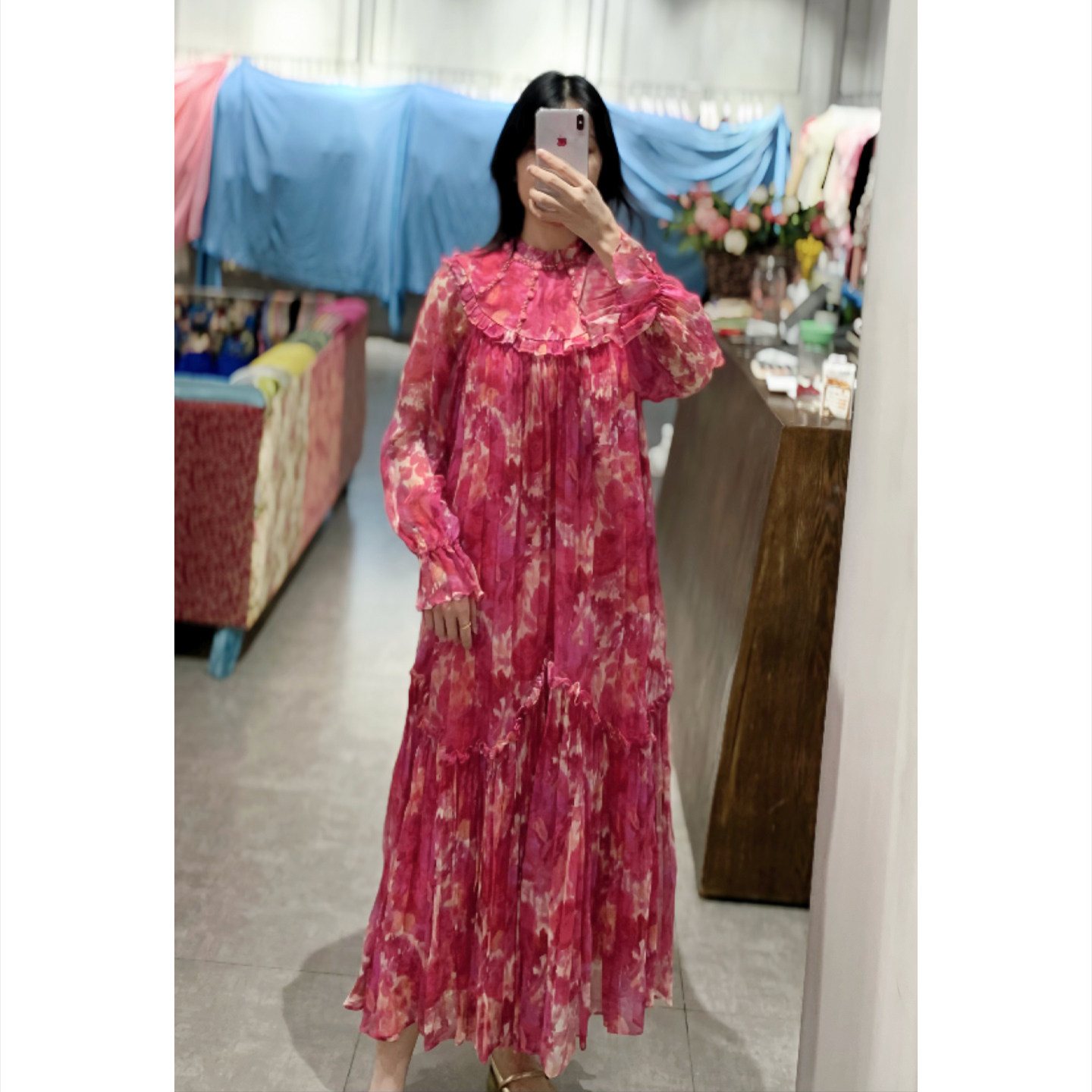 2026新款高端桑蚕丝国际轻奢华品牌名媛大气漂亮真丝大牌连衣裙