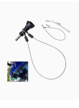 适用 gopro10/9/8/7金属安全绳insta360oner全景运动相机保险挂绳