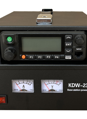 KDW-230A基地台机箱适配MD-9600车台TYT基站30A电源220v转13.8v