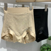 无痕内裤 短裤 女春夏轻塑提臀防走光三分裤 中腰X小平角收腹塑身裤