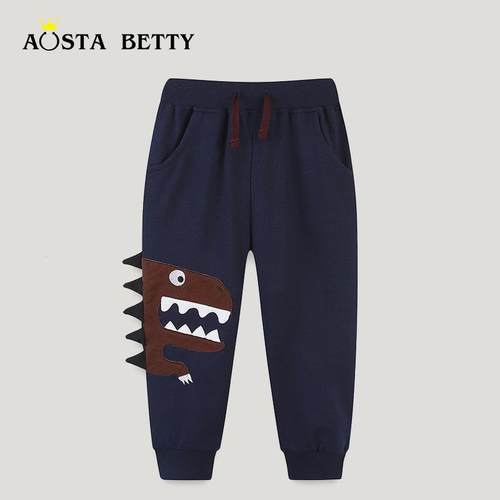 欧美风格儿童运动裤棉秋