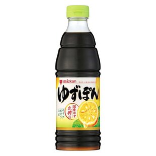 瓶 日本进口味滋康Mizkan日式 调味醋柚子醋果醋美食蘸料提鲜360ml