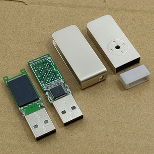 高端全金属旋转U盘外壳可装通用短板G2板款式随机新疆不发