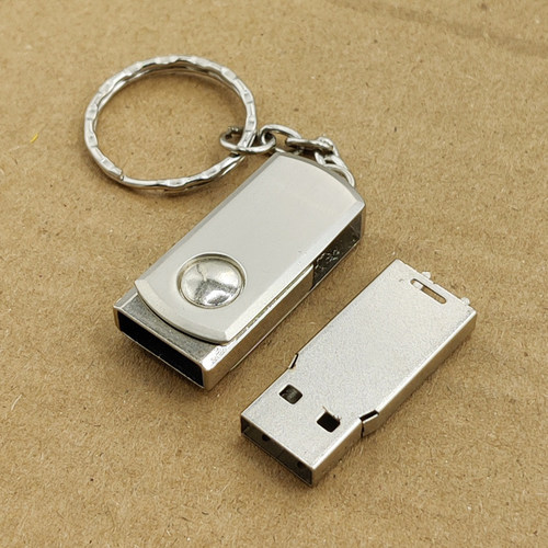 U盘外壳金属旋转小胖子 适用手腕板