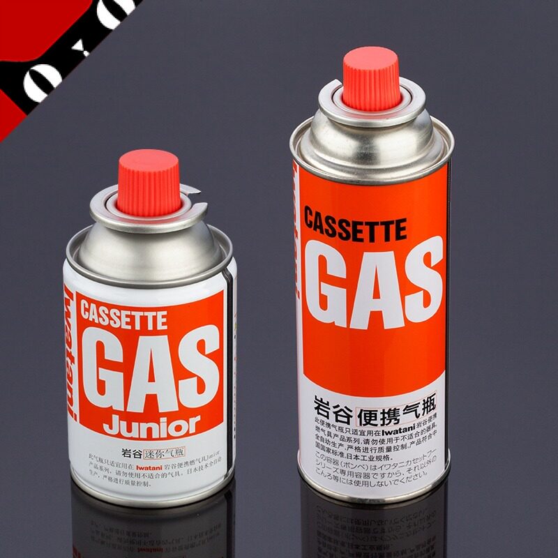 岩谷 户外野营便携式卡式炉气罐 丁烷瓦斯气瓶 脉鲜进口安全防爆