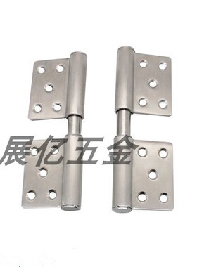 不锈钢304合页加厚旗形45寸防火门HT033-8重型铰链消防大门可拆