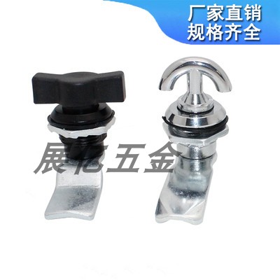 柜锁 MS714-2 塑料把手配电箱开关柜门 机箱设备转舌锁 MS714