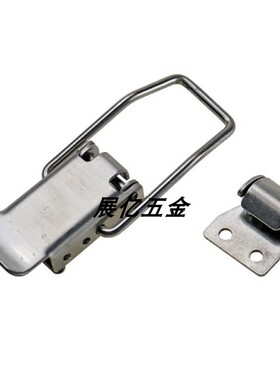 304不锈钢搭扣DK607-1工具箱鸭嘴式搭扣机箱机柜门扣锁扣防松防脱