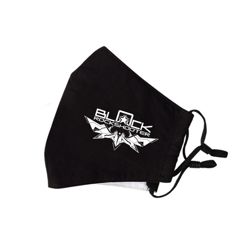 黑岩射手标志口罩棉BLACKROCK SHOOTER秋季冬天骑行黑色游戏周边