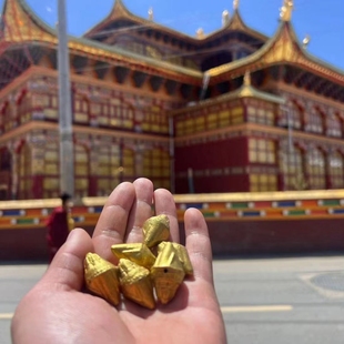 亚青魔敌擦擦 觉沃佛涂金版结缘