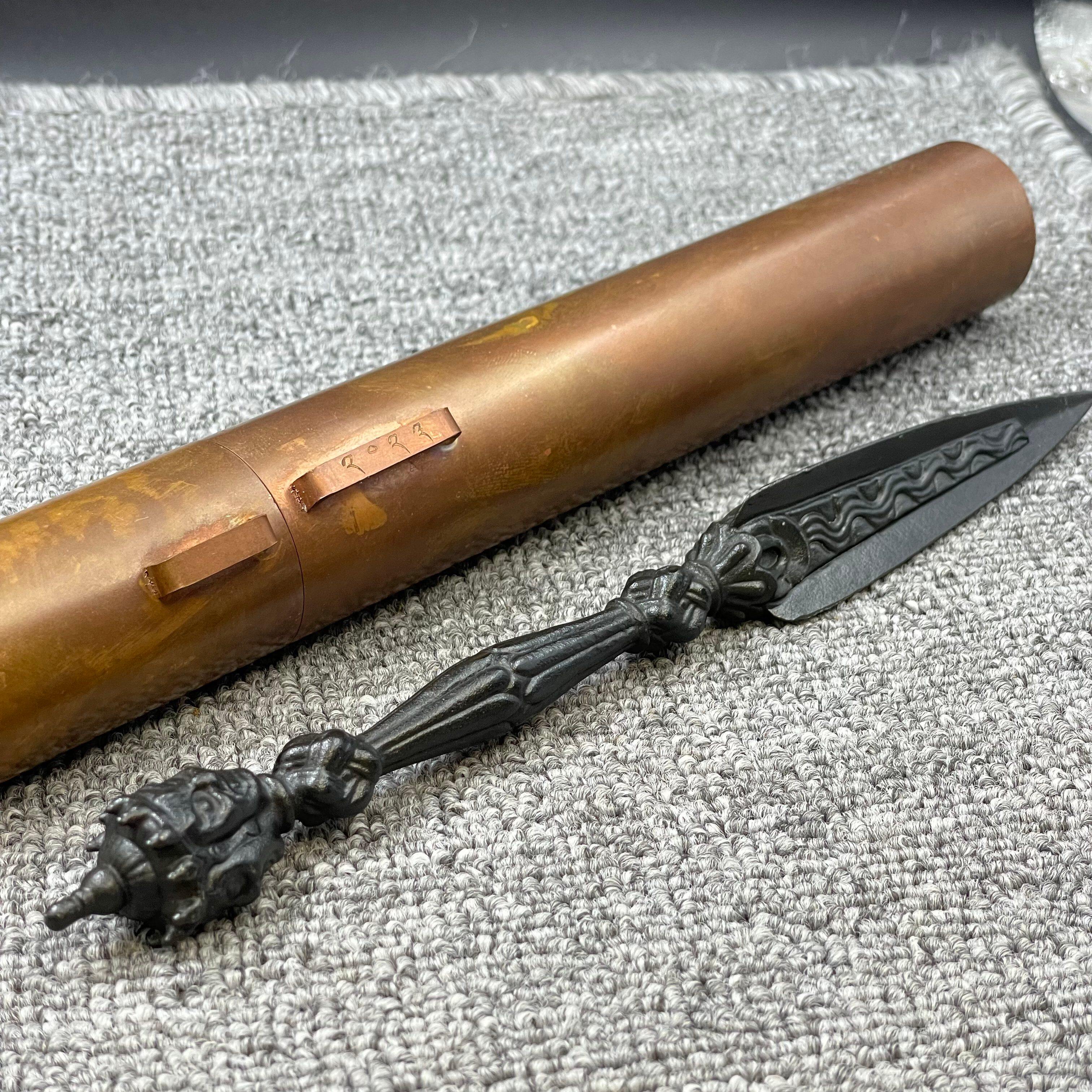 喇荣五明2023年涅槃Fh20周年纪念金刚撅如意宝圆寂纪念普巴杵包邮