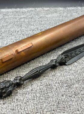 喇荣五明2023年涅槃Fh20周年纪念金刚撅如意宝圆寂纪念普巴杵包邮