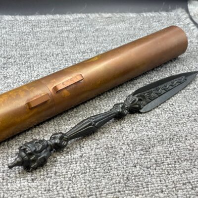 喇荣五明2023年涅槃Fh20周年纪念金刚撅如意宝圆寂纪念普巴杵包邮