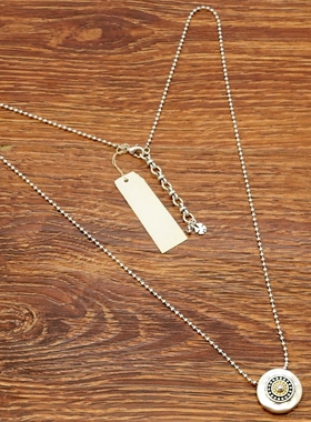 异域中世纪古典宫廷风嘻哈朋克摇滚范男女同款VINTAGE项链毛衣链