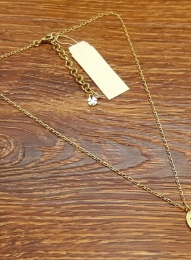 欧美字母百搭小项链男女同款