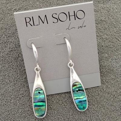 拉睦RLM SOHO幻彩鲍贝设计师气质森女文艺术气质潮人个性耳环饰品