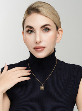 欧美波西米亚风复刻小项链