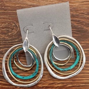 设计师腔调森女文艺术气质度假摄影宴会派对潮人个性 耳环坠饰品