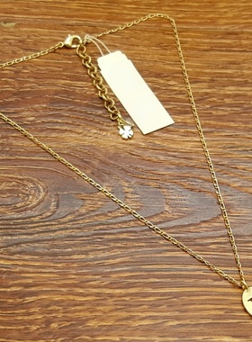 亚光磨花镀金字母P小清新森女文艺范简洁百搭创意复古风小项链