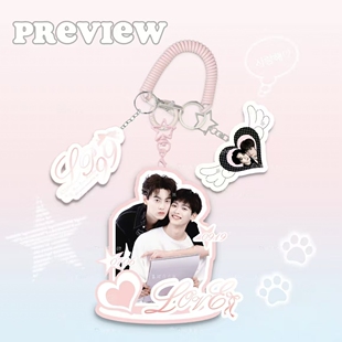 新款同人自制高颜值雷朋周边亚克力钥匙扣背包装饰挂件应援物