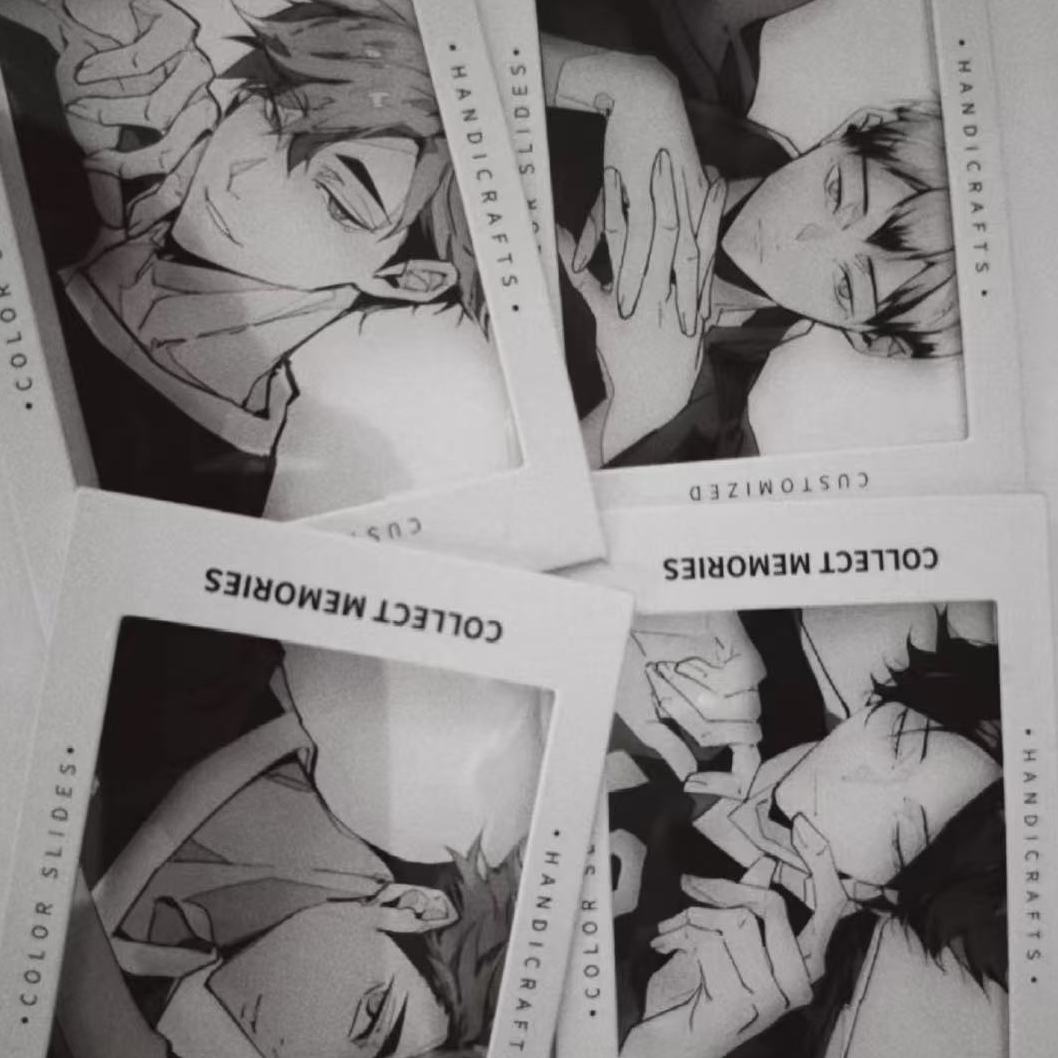 新款排球少年书签自制周边同人谷拍立得小卡ins风稻荷崎高颜值卡