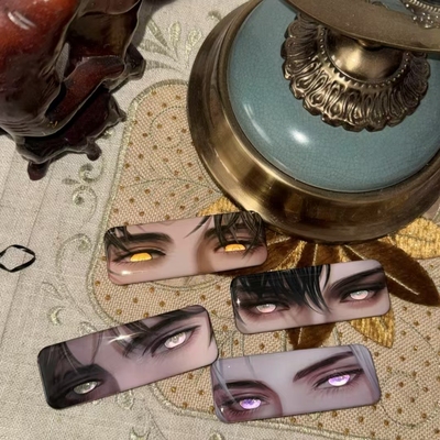 新款世界之外同人自制高颜值易遇柏源夏萧因顾时夜眼睛条吧唧徽章