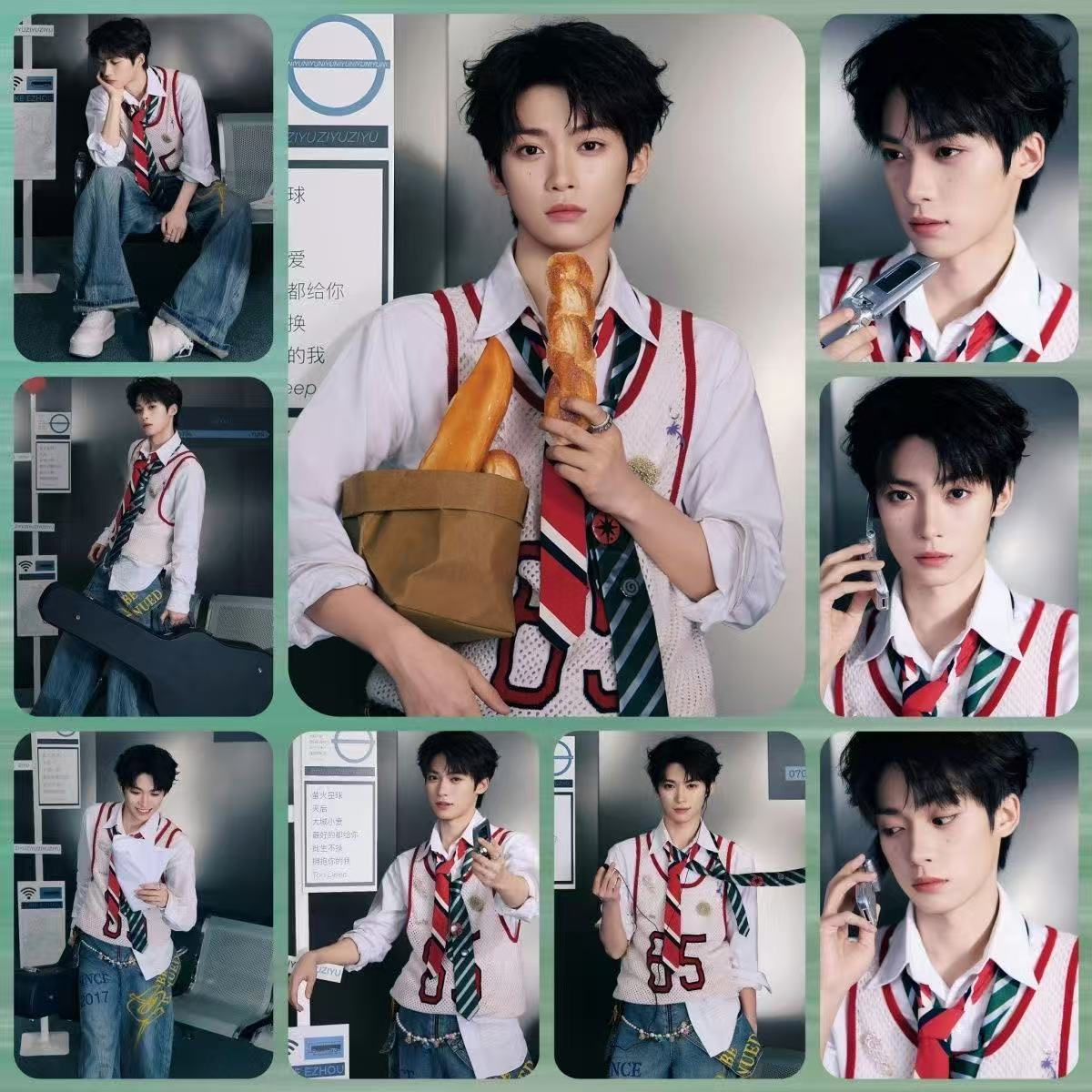 梓渝鄂州银河左岸音乐节纪念周边自印高清小卡应援礼物收藏最新