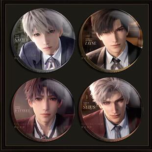 恋与深空遵命饲养官周边吧唧高颜值自制58mm谷子吧唧徽章收藏胸针