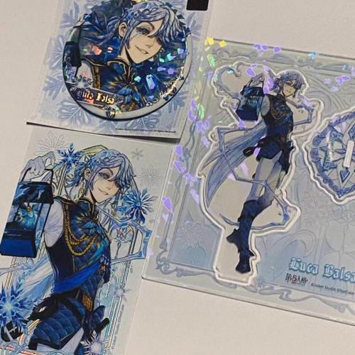 游戏周边冰霜国度主题卢卡亚克力立牌桌面摆件徽章吧唧