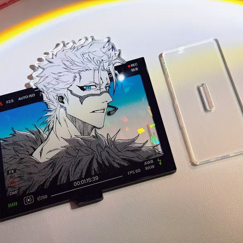 小红书同款死神BLEACH同人制品葛力姆乔亚克力立牌桌面装饰摆件