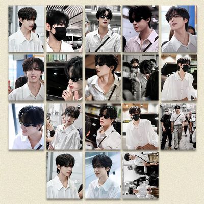 新款展丞双人机场拍立得逆爱展轩姜小帅郭城宇刘轩丞LOMO卡明信片